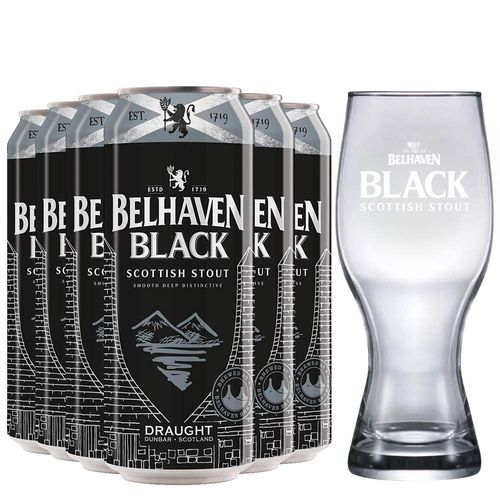 kit-6-cervejas-belhaven-black-copo